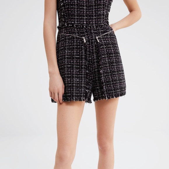 Zara Tweed Jumpsuit Romper NWT BLOGGER'S Favorite - Picture 5 of 9